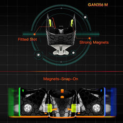 GAN 356 M GES elastic system enables easy, customizable tuning