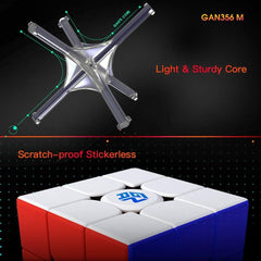 GAN 356 M inner honeycomb surface lowers friction for smooth motion
