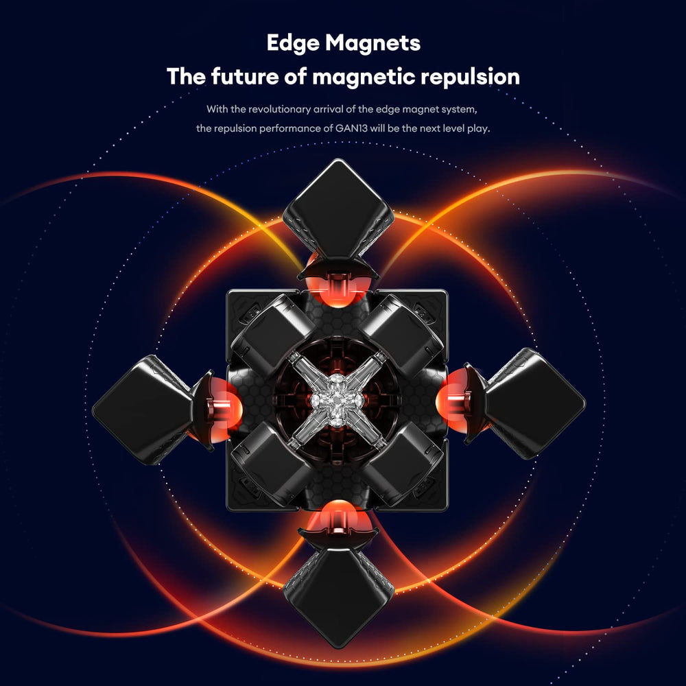GAN 13 Maglev packaging box signals premium build and ready-to-solve kit