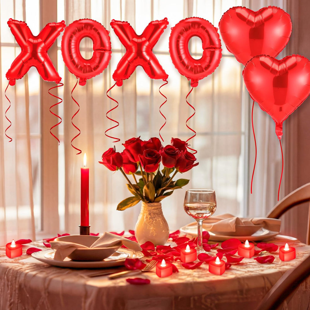 Ganeen Valentine decoration set offers a complete romantic setup