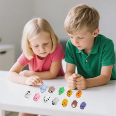 Ganjiang Mochi Squishy Animals in bright colors, ideal for classrooms and party favors