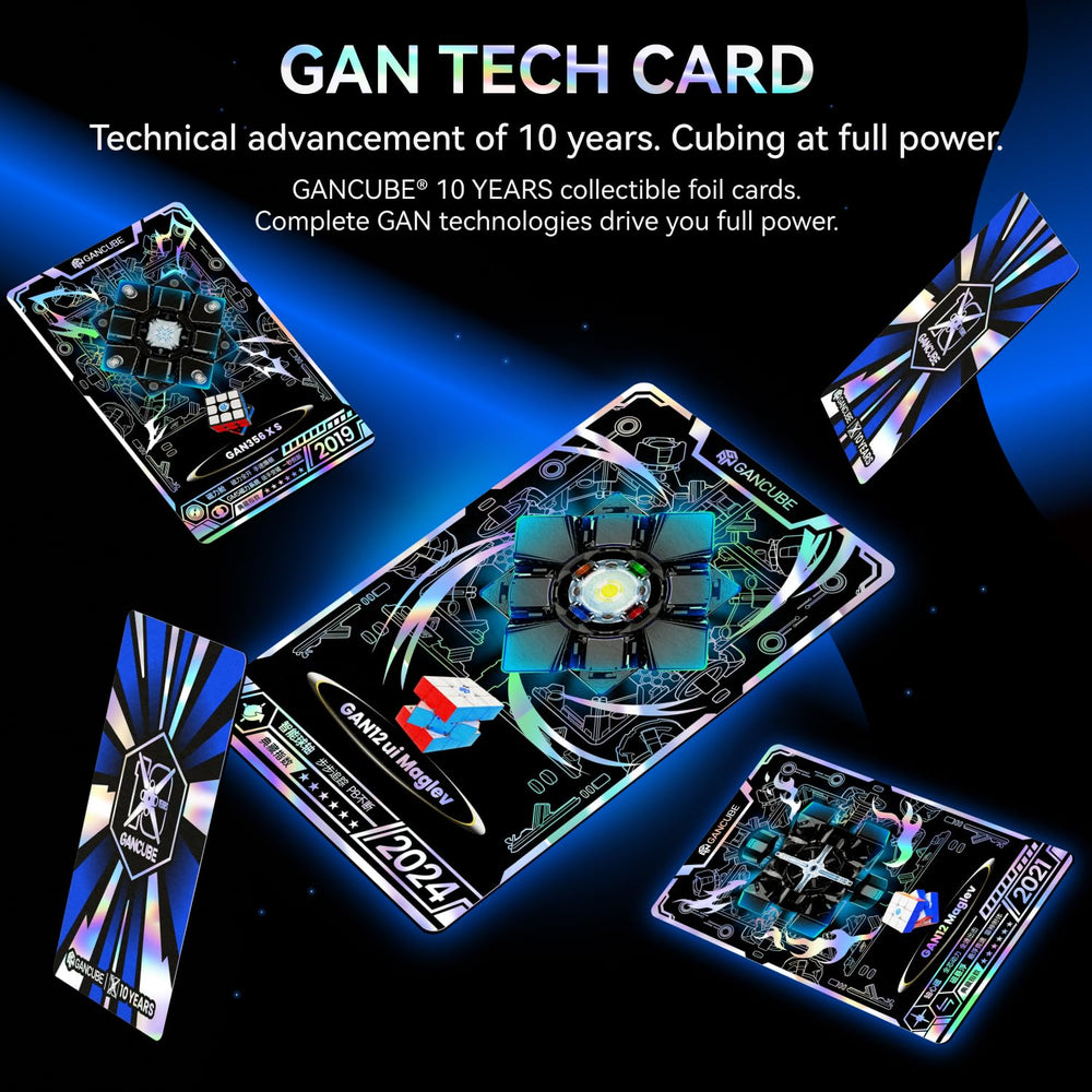GANSPUZZLE GAN 15 Maglev cube packaged in travel-ready case