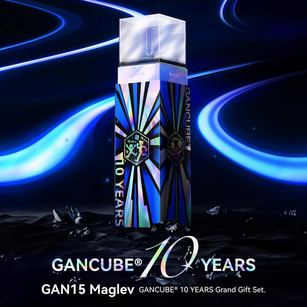 GANSPUZZLE GAN 15 Maglev cube weighs 58.6g for smooth, responsive handling