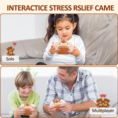 GAPER GO fast push game enhances fine motor skills with precise pressing and popping.