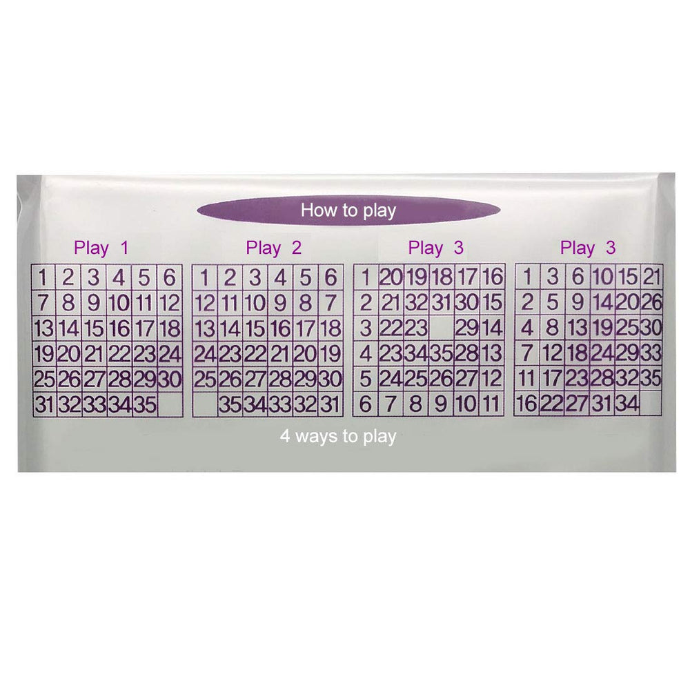 GARASANI 35-number slide puzzle packaging, ideal for gifting