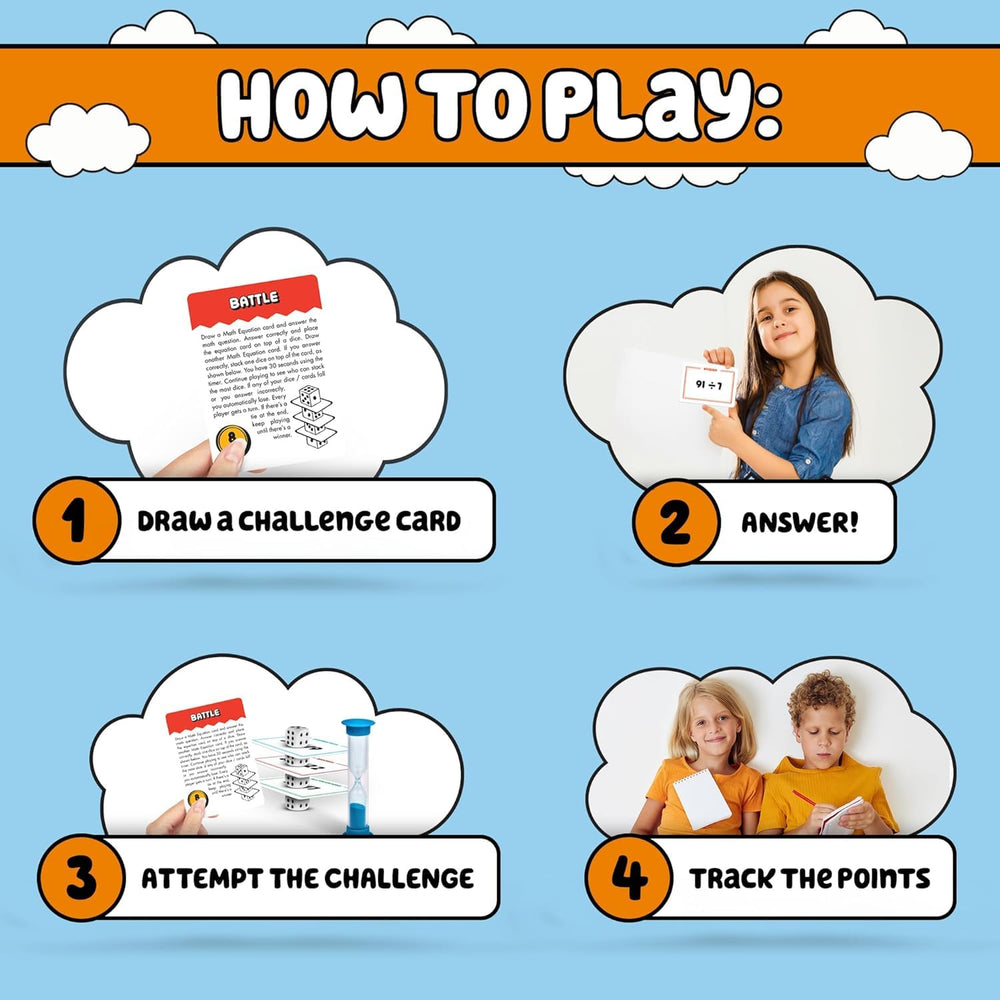 Gartana Games Math Blast 30-second timer keeps sessions fast-paced and focused.