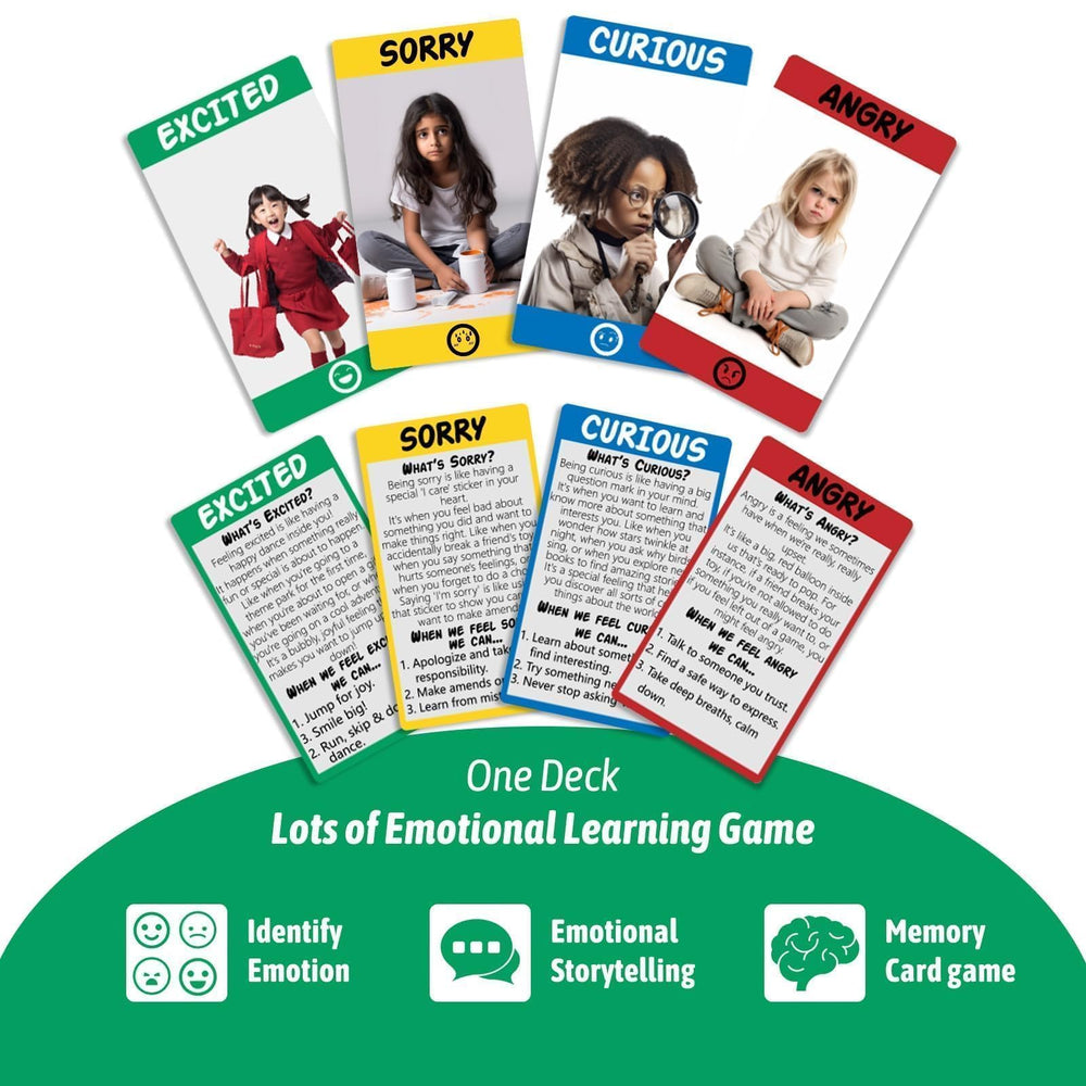 Garybank Emotion Cards enable storytelling and coping skill practice.