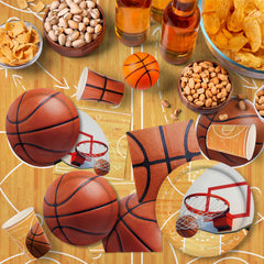 Gatherfun basketball cups provide handy beverages during active party games