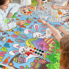Gatherfun Easter poster with creative games—engages children through varied activities