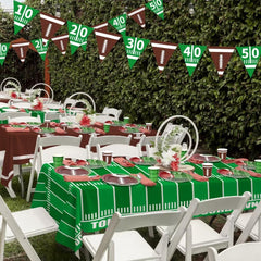 Gatherfun football cups 24-pack, convenient disposable drinkware