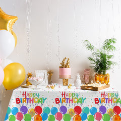 Gatherfun rectangular tablecloth fit for one table or two card tables
