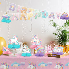 Gatherfun unicorn banner cutouts to enhance photos and decor