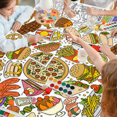 Gatherfun wall decor or table cover enhances celebrations with color.