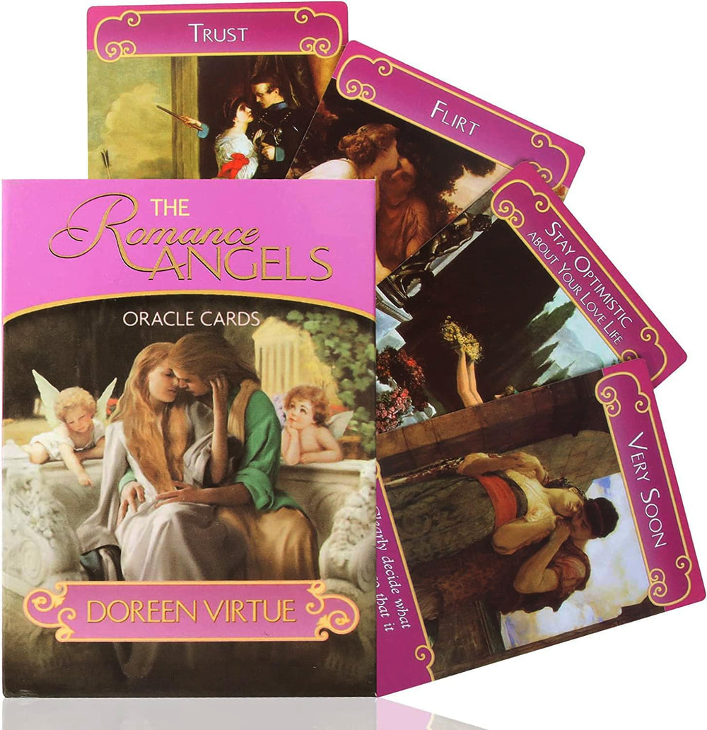 Rare out-of-print Doreen Virtue Angel Oracle cards in a deluxe edition