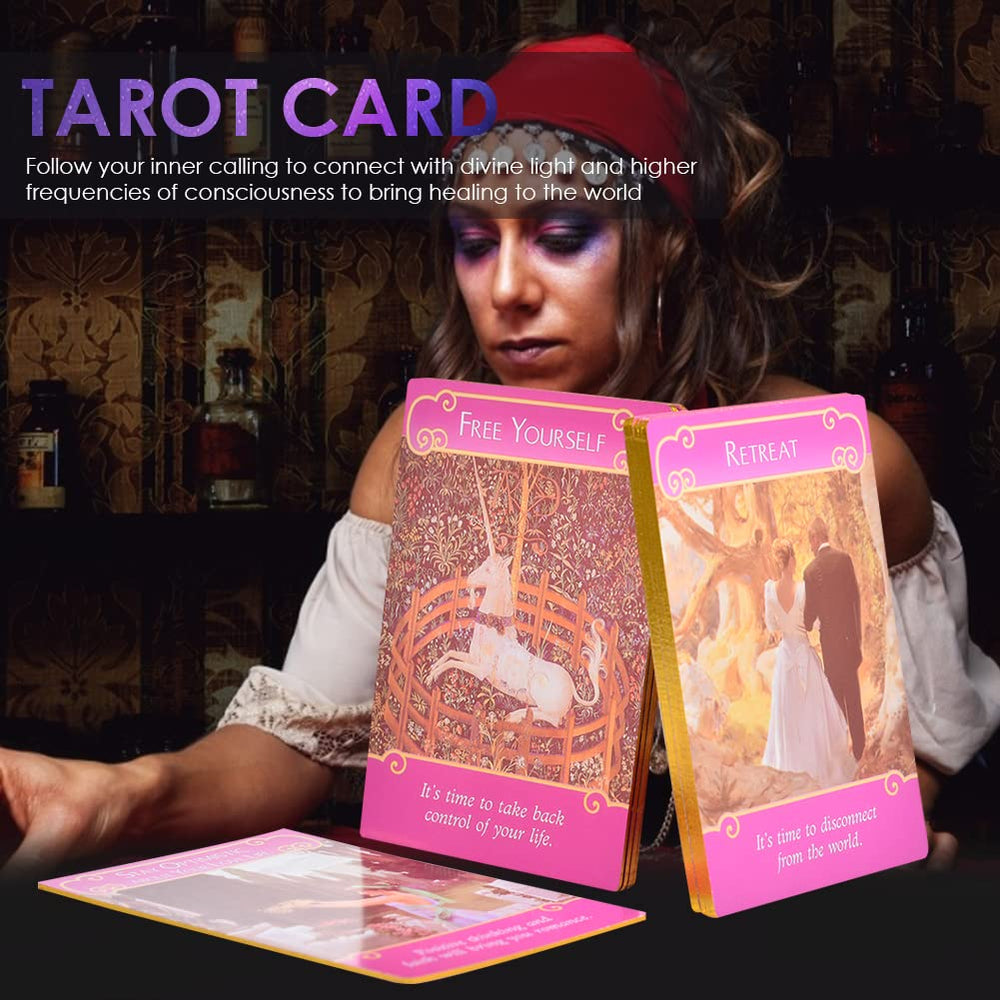 Gayrrnel cards close-up reveals gilded edges and intricate, colorful patterns