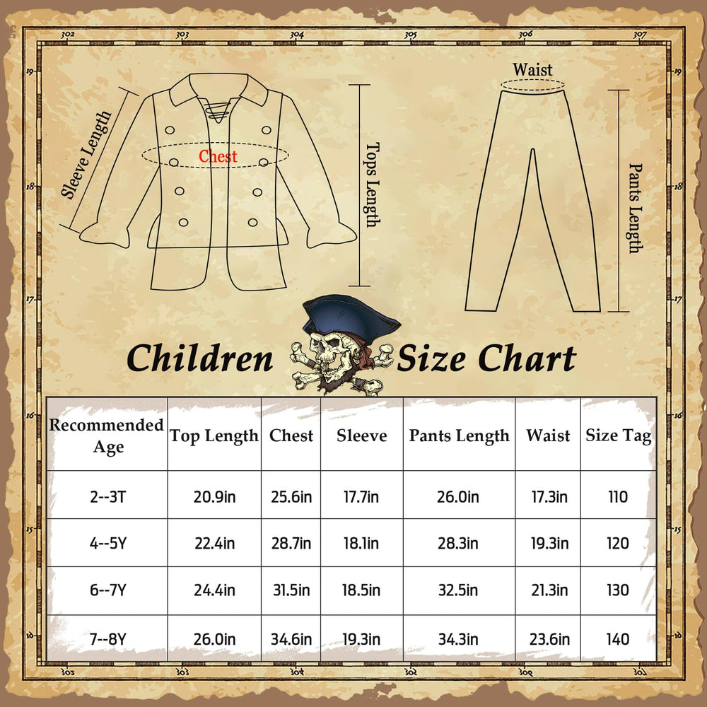 G.C pirate jewelry and accessories finish outfits with playful sparkle