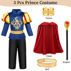 G.C Boys cape clasp detail adding dramatic movement to costume