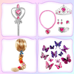G.C Princess dress set shown at party or photo shoot scenarios