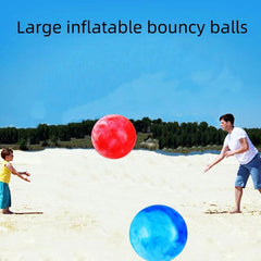 GCQJOQ ball with pump included for quick inflation and setup.