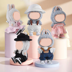 GDLSYLGHY Labubu shoes black canvas pair ideal for stylish doll styling