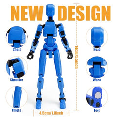 Gdufcny T13 Titan gold robot in action pose for shelf display.