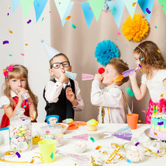 GDZRDFLH glitter fringed noise maker adds sparkling fun.