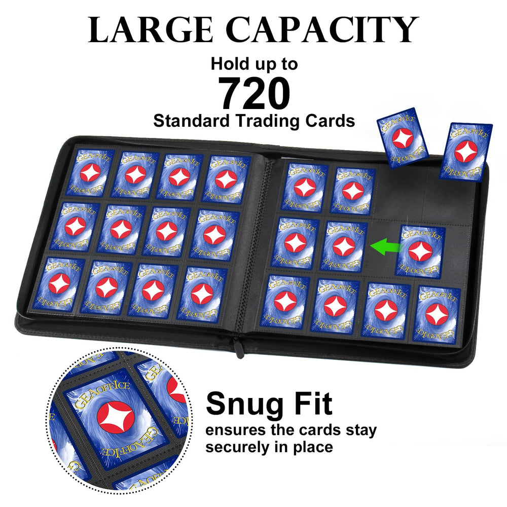 GEAoffice side-loading pockets ease card insertion and secure organization.