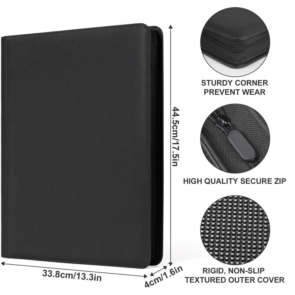 GEAoffice acid-free sleeves guard against wear while displaying cards.