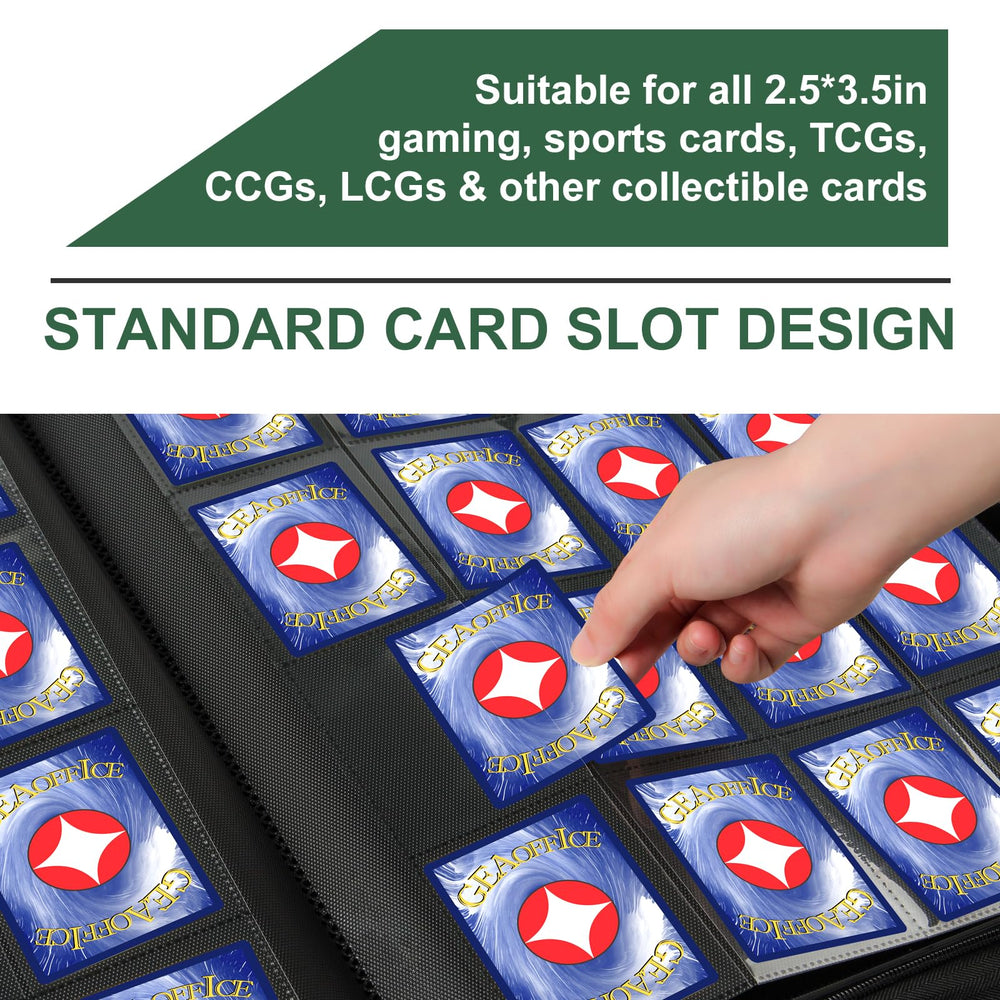 GEAoffice padded PU leather cover adds durability and a professional look.