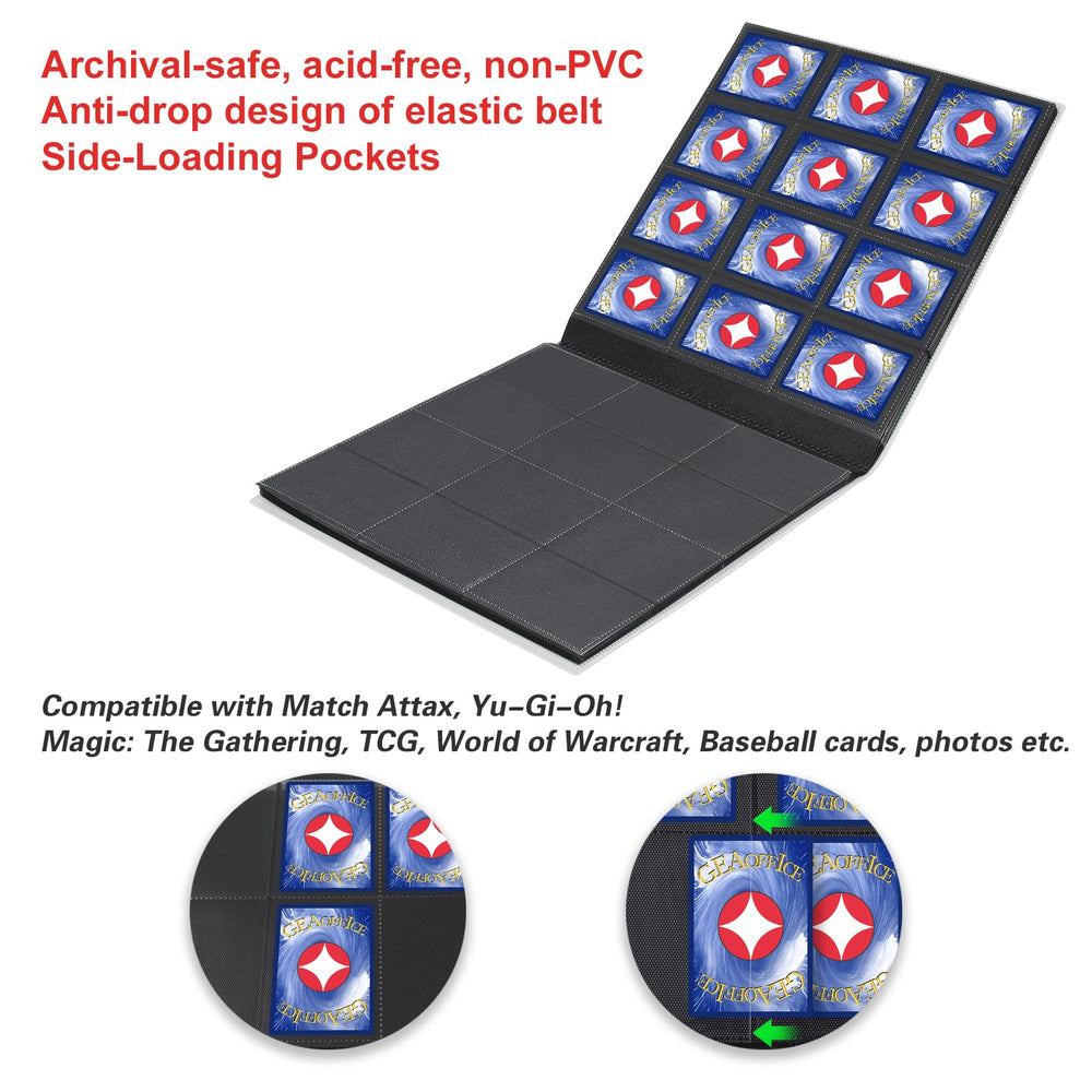 GEAoffice Pocket size fits standard sleeves for simple setup.
