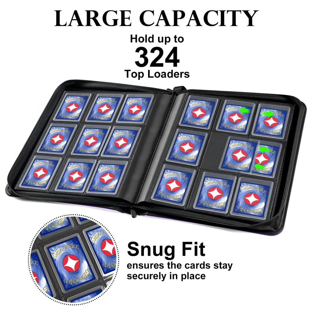 GEAoffice side-loading pocket design for easy insertion and secure card retention.