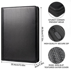 GEAoffice side-loading pockets enable easy card insertion and reduce spills.