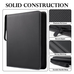 GEAoffice side-loading pockets ease card insertion and prevents spills.