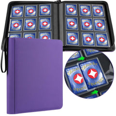 GEAoffice waterproof top-loader binder with 324-card capacity for MTG and sports cards.