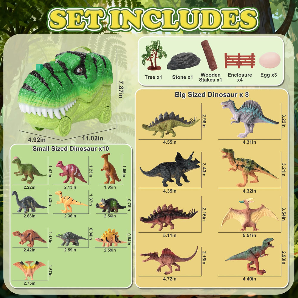 Gearvibe dinosaur eggs close-up for pretend hatchery play.