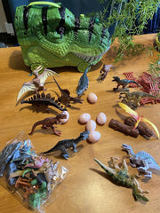 Gearvibe forest scene supports explorative dino world building.