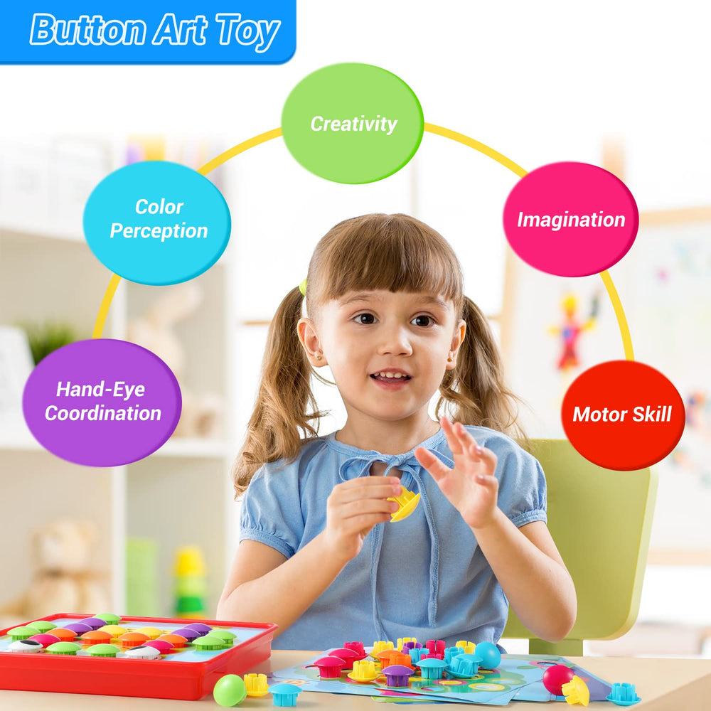 Geekper storage tray keeps buttons organized after play