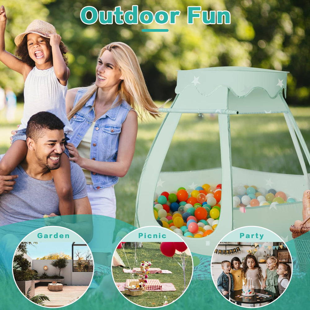 GeerWest large play space 43x43x36 inches for reading and relaxation.