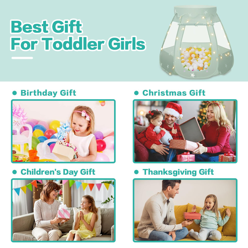GeerWest portable baby tent suitable for indoor or outdoor use.