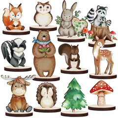 Geetery woodland bear cutout for forest party decor