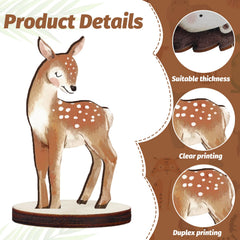Geetery woodland rabbit cutout brightens baby showers