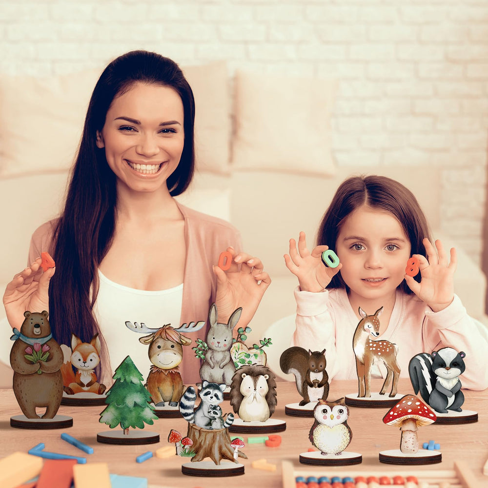 Geetery woodland squirrel cutout colorful decor touches