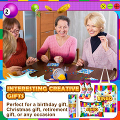 Geiserailie bold bingo designs add flair to any bingo night.