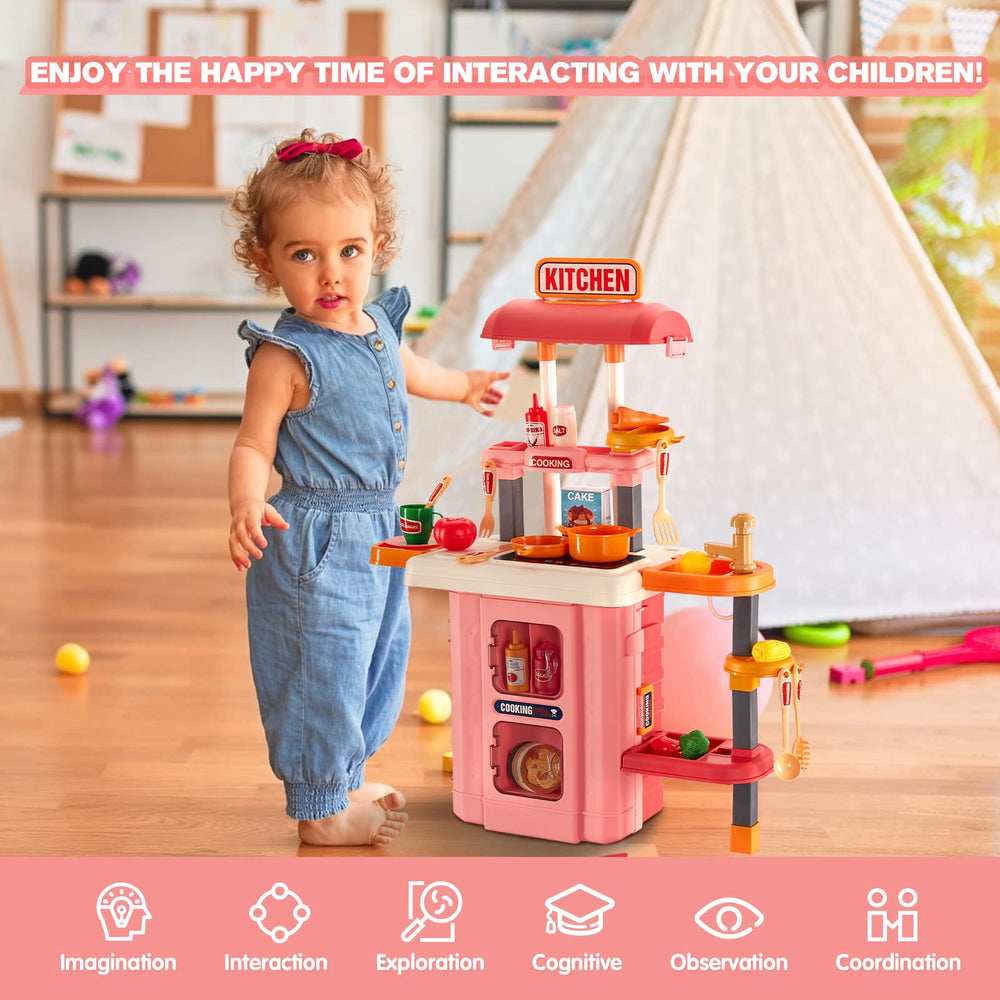 GEIYATOI kid-safe design with rounded edges promotes confident play.