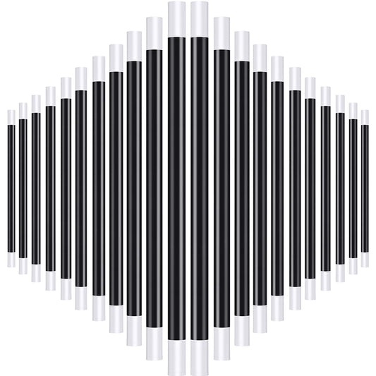 Gejoy 12-pcs magic wands in black and white set for party props