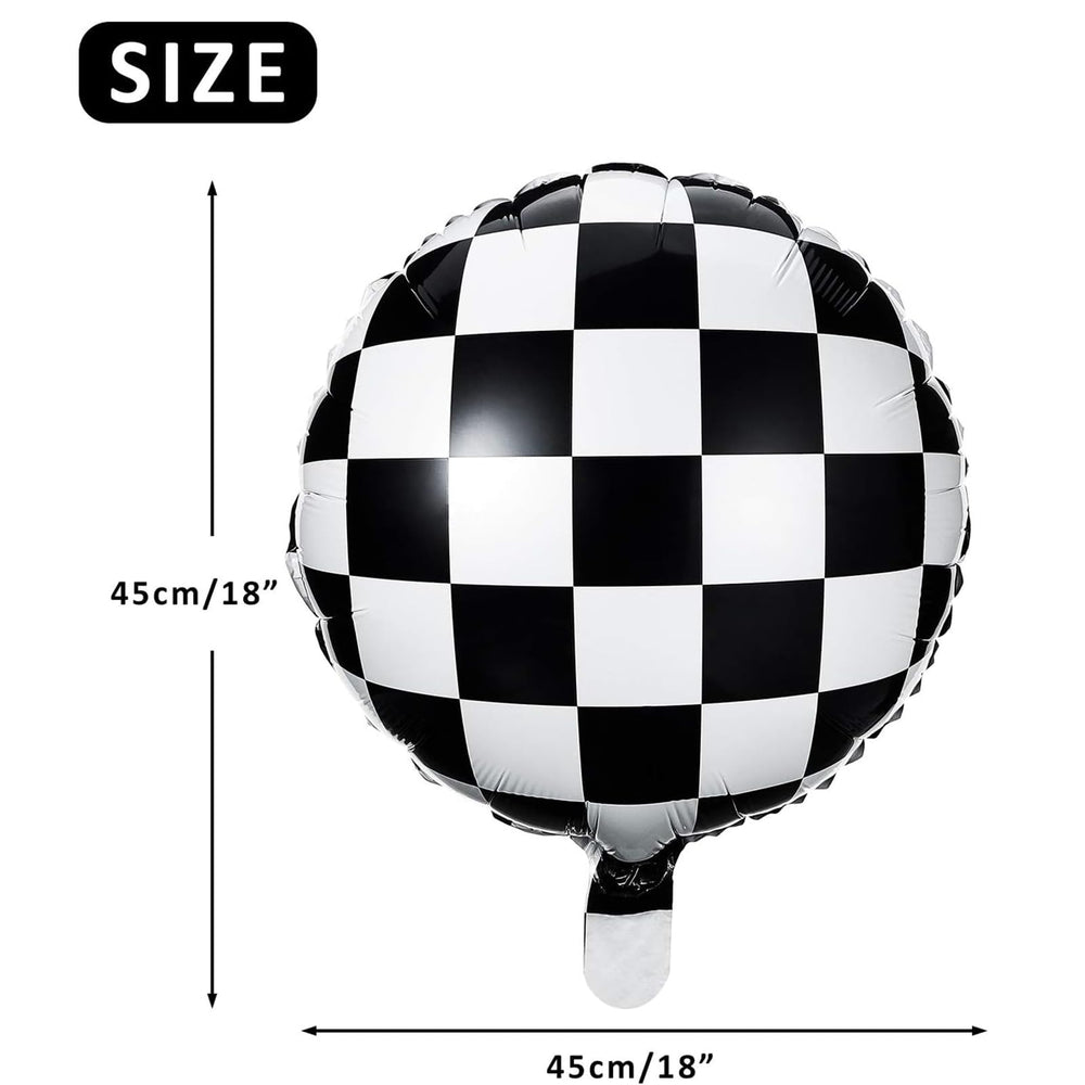 Gejoy aluminum foil balloon close-up highlights sturdy construction.