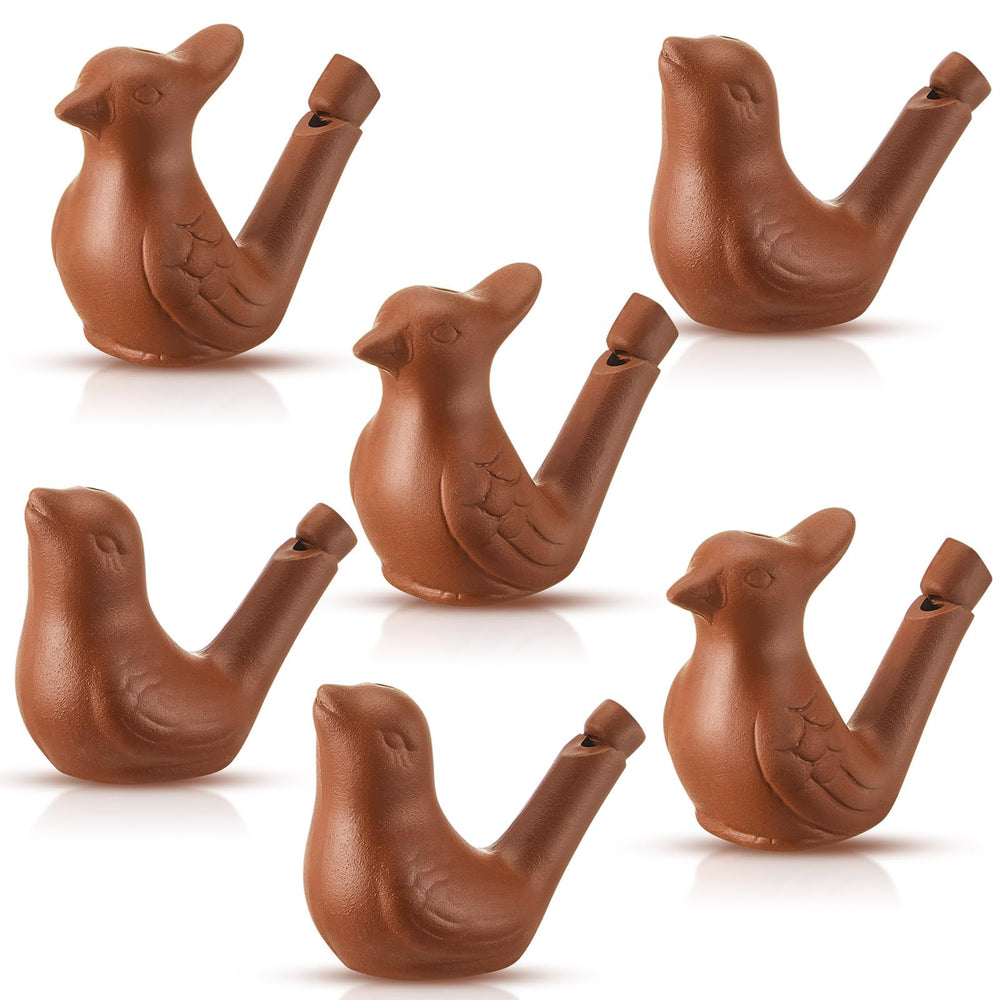Gejoy Bird Water Whistles set shows two purple bird shapes for lively party play
