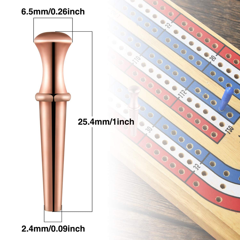 Gejoy cribbage pegs in black offering stylish, precise scoring