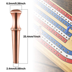 Gejoy cribbage pegs in black offering stylish, precise scoring