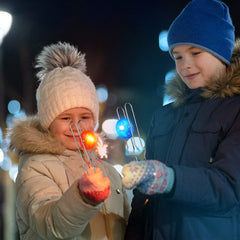 Gejoy Magic Rail Twirler LED glow during spins for night-time play